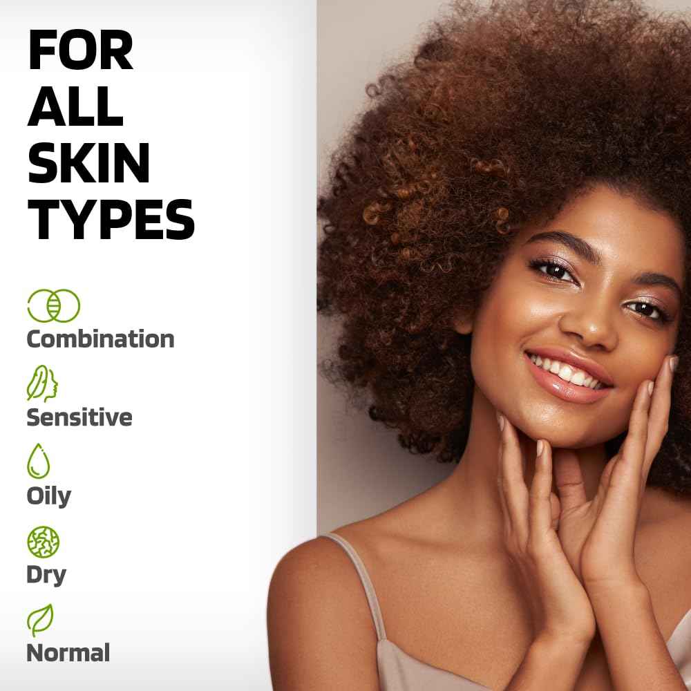 DR. RIVA NATURE'S FORMULAS Purifying Cleansing Gel - Skin Rejuvenating Cleanser Face Wash, Reduces Redness - Deep Face Cleanser, Non Drying Cleanser - Balancing Facial Care for All Skin Types - 150ml