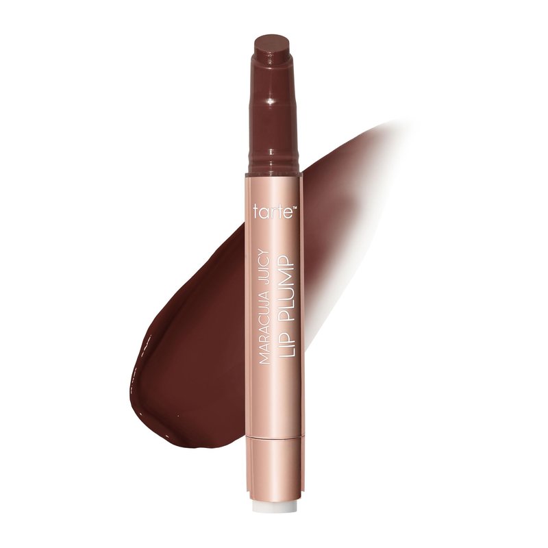 tarte maracuja juicy lip plump – Hydrating & Volumizing Lip Plumper Gloss Balm with Nourishing Hyaluronic Acid, Plumps & Moisturizes, Vegan & Cruelty-Free, full size, mocha