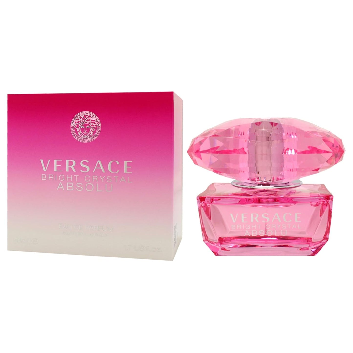 Versace Bright Crystal Absolu Eau de Parfum Spray for Women - 1.7 oz Luxury Fragrance