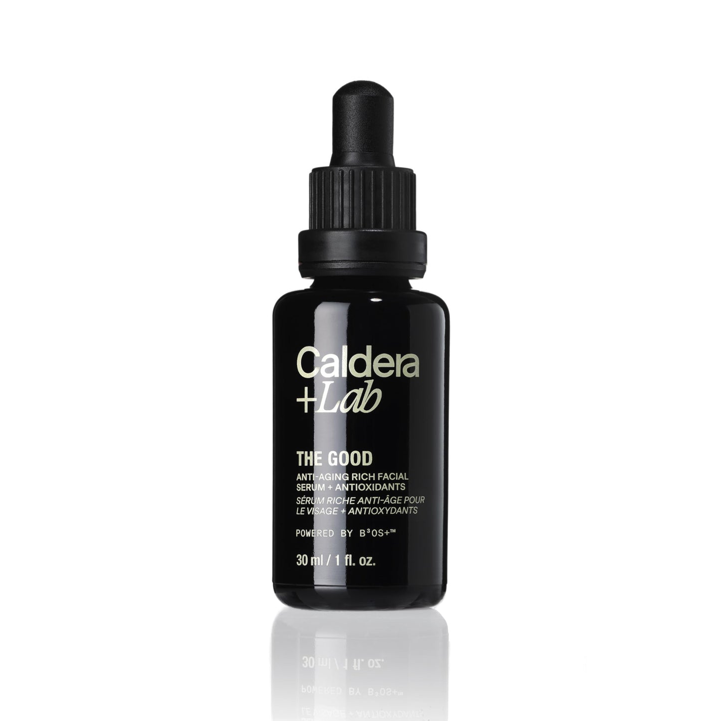 Caldera + Lab The Good | Men's Organic Moisturizing Face Serum for Dry, Sensitive, & Normal Skin – Vegan, Natural & Antioxidant Packed Skincare Facial Oil