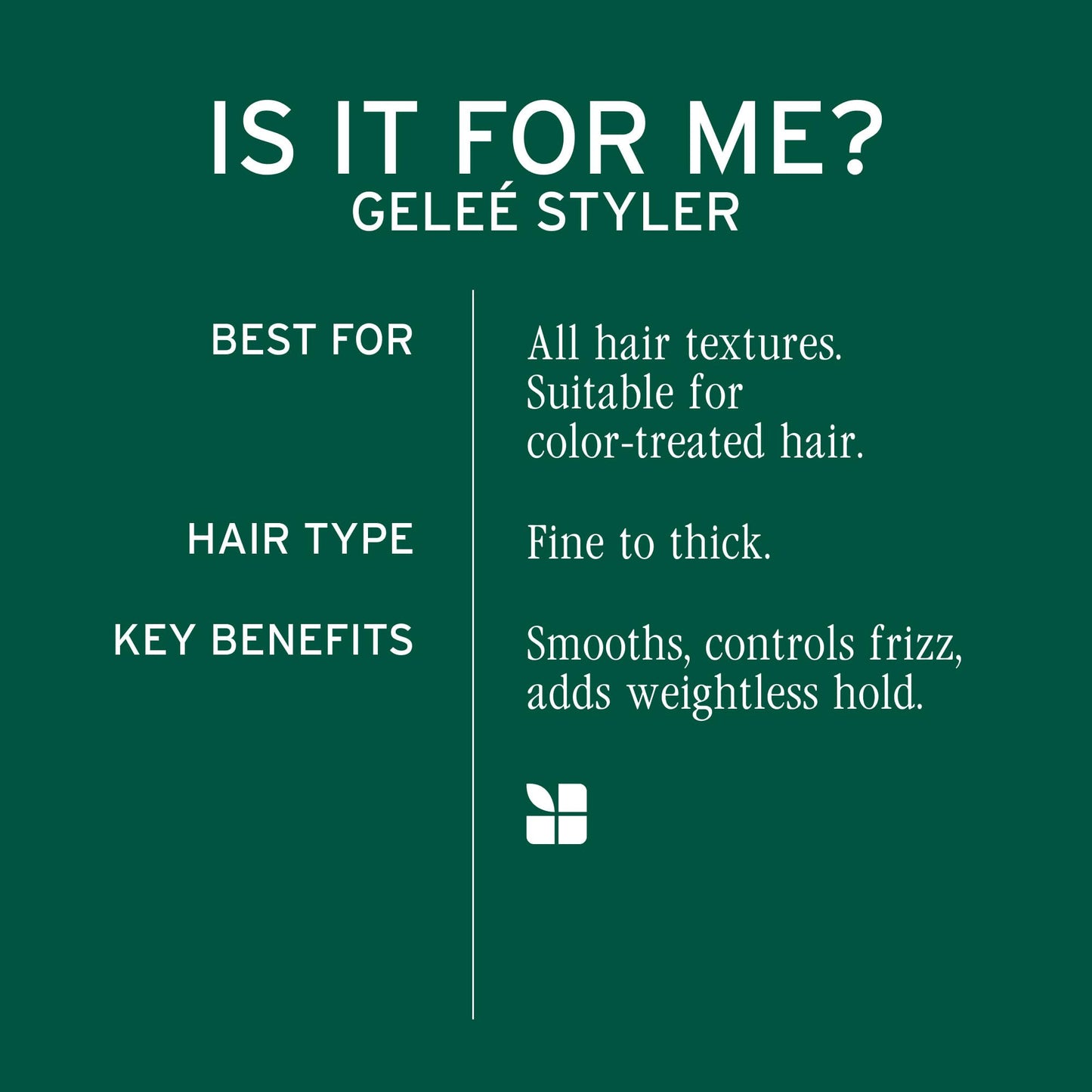 Biolage Styling Gelée - Firm Hold, Adds Shine & Controls Frizz, Gel Styler, For All Hair Types, Vegan & Cruelty-Free, 5 Fl Oz, packaging may vary