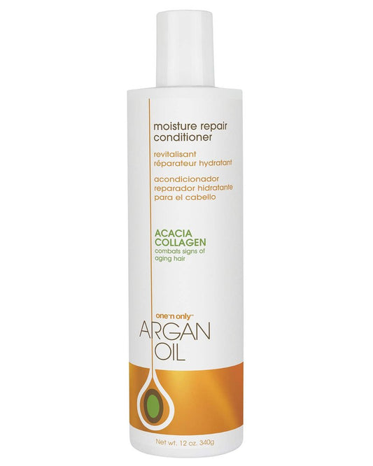 One 'n Only Argan Oil Moisture Repair Conditioner, Helps Detangle and Smooth Damaged Hair Cuticle to Improve Structure, Improves Shine and Manageability, 33.8 Fl. Oz