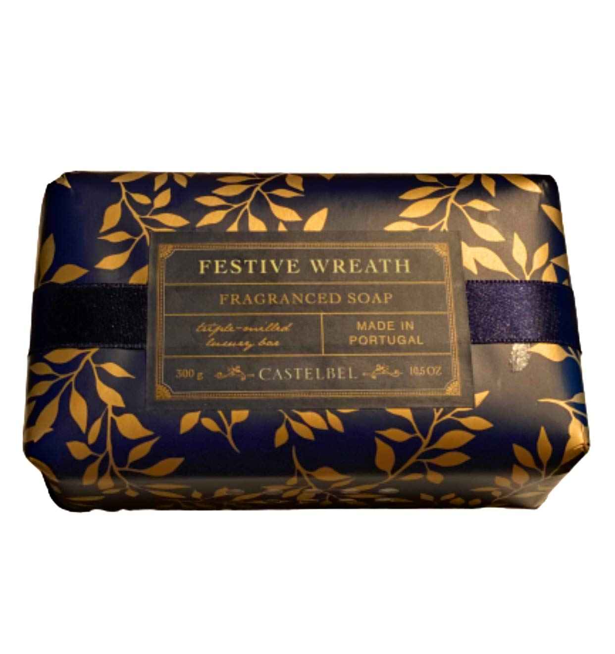 Castelbel Festive Wreath Scented Luxury Soap, 10.5 Ounces