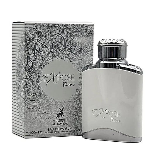 Expose Blanc by Maison Alhambra for Men - 3.4 oz EDP Spray