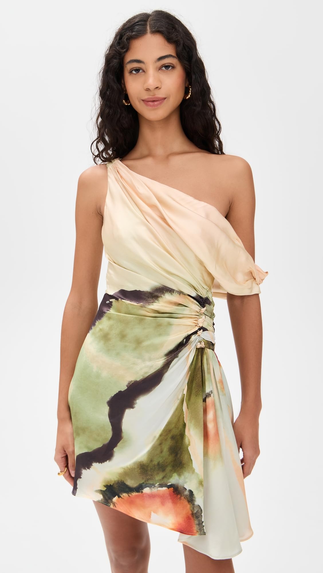 AMUR Women's Elowen Print Mini Dress