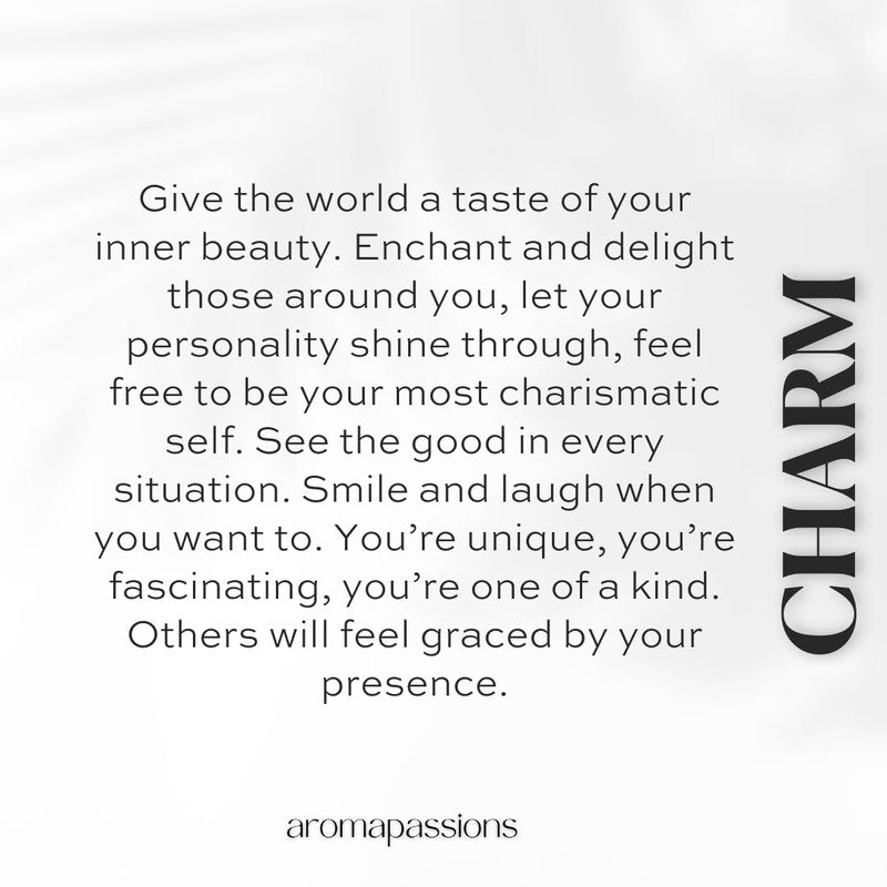 CHARM | Inspired by Parfums De MRLY LAYTON | Pheromone Perfume for Men and Women | Extrait De Parfum | Long Lasting Dupe Clone Perfume Cologne | Essential Oil Fragrance | (30 ml / 1 Fl Oz)