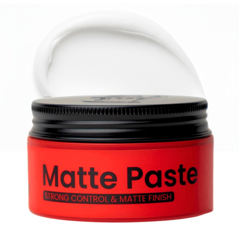 B BELÏZ Hair Paste - Matte Finish, Strong Hold, No Shine, Texturizing & Sculpting, Non Greasy, Water Based, Residue Free, Styling Paste for Men Short to Medium Hair, Thickening & Volumizing - 3.38 Oz