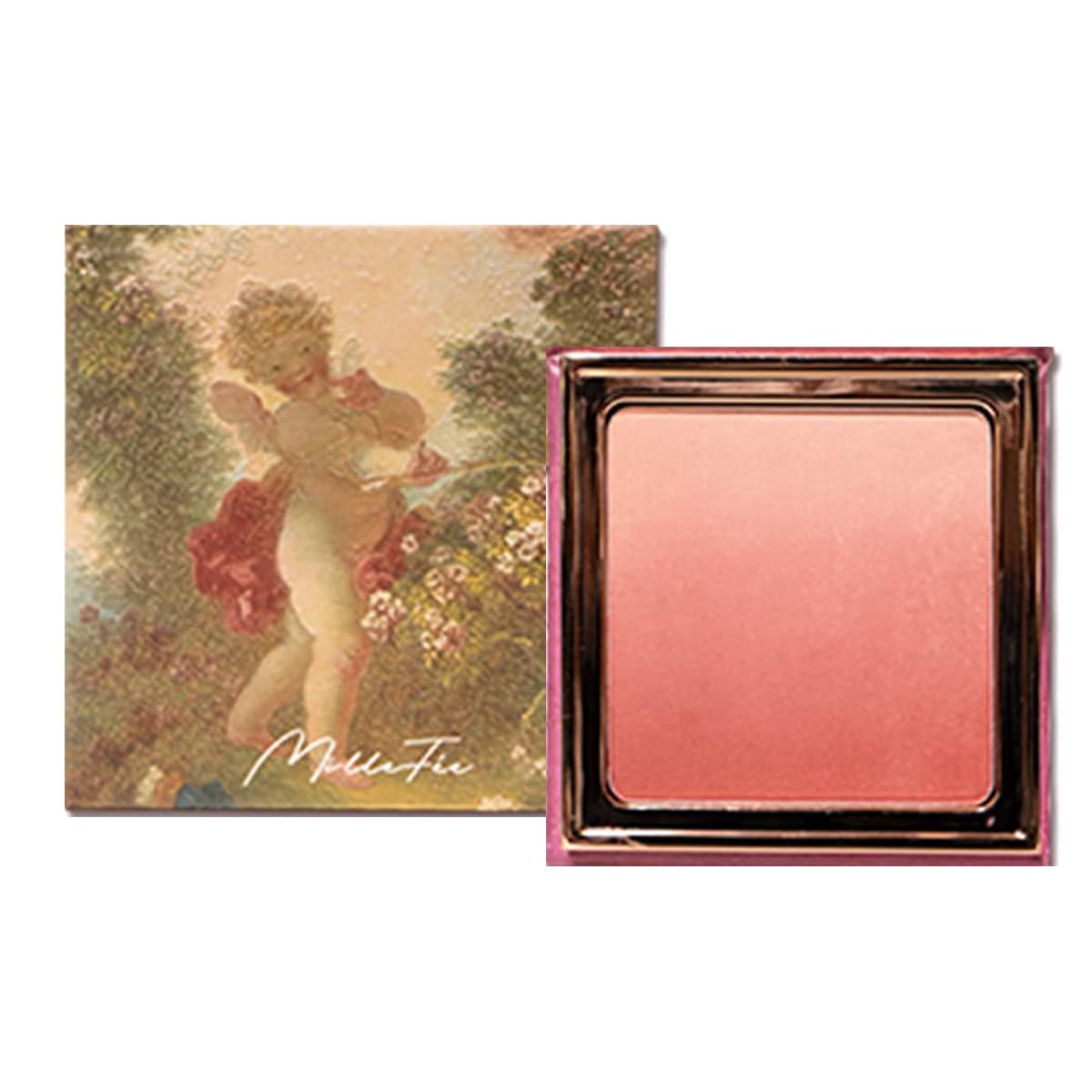 MilleFée Angel Gradation Blushes 5g Long Wear Shimmer Millefee Powder Palette for Beauty Cheek (03 Love the Sentinel)