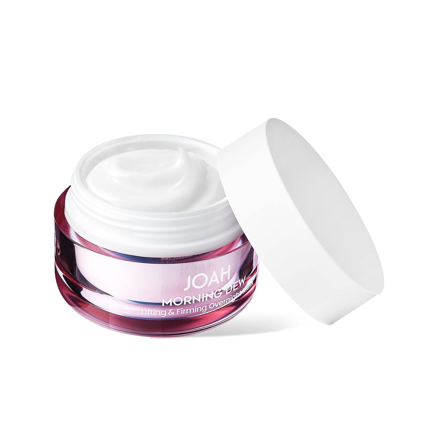 JOAH Facial Mask, Morning Dew Lifting and Firming Overnight Face Mask with Collagen & Rose Extract, Korean Skin Care, Firmer & Younger Looking Skin, Black