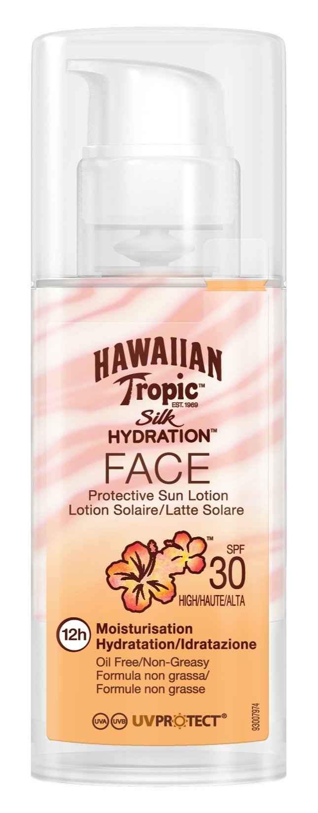 Hawaiian Tropic Silk Hydration Faces Lotion, SPF 30, 1.7 oz