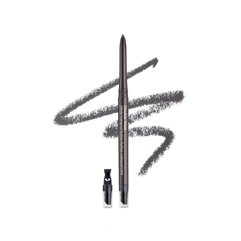 Estée Lauder Double Wear Long-Lasting Infinite Waterproof Eyeliner Pencil | Includes Built-In Sharpener, 03 Graphite