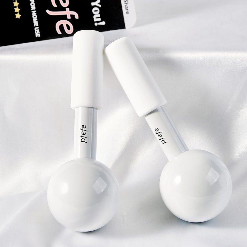 Ice Globes for Face & Eyes - Unbreakable Stainless Steel Cryo Sticks for Puffiness, Wrinkles & Dark Circles | Beauty Facial Tool