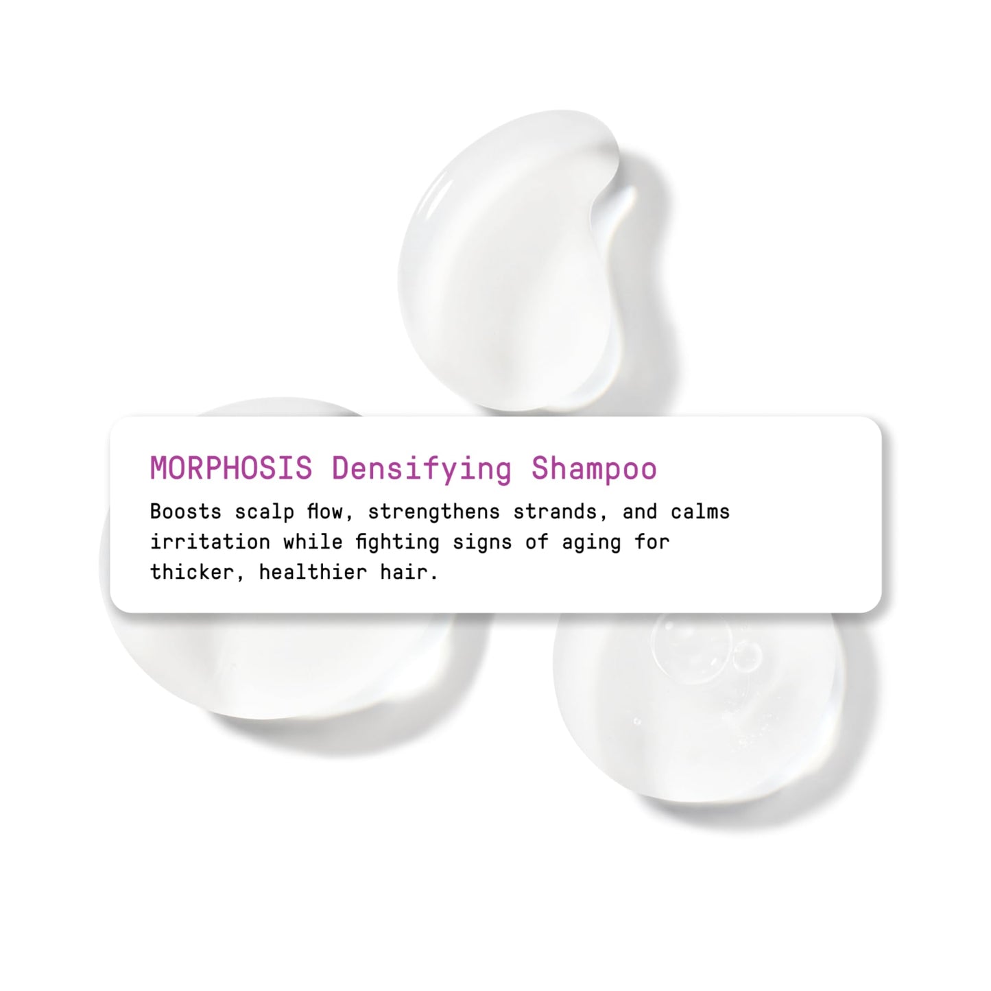 Framesi Morphosis Densifying Shampoo - Volumizing Shampoo for Thinning Hair - Sensitive Scalp Shampoo - Helps Improve Hair Resilience - Strengthening with Tri-C-Peptides - Sulfate Free (33.8 Fl Oz)