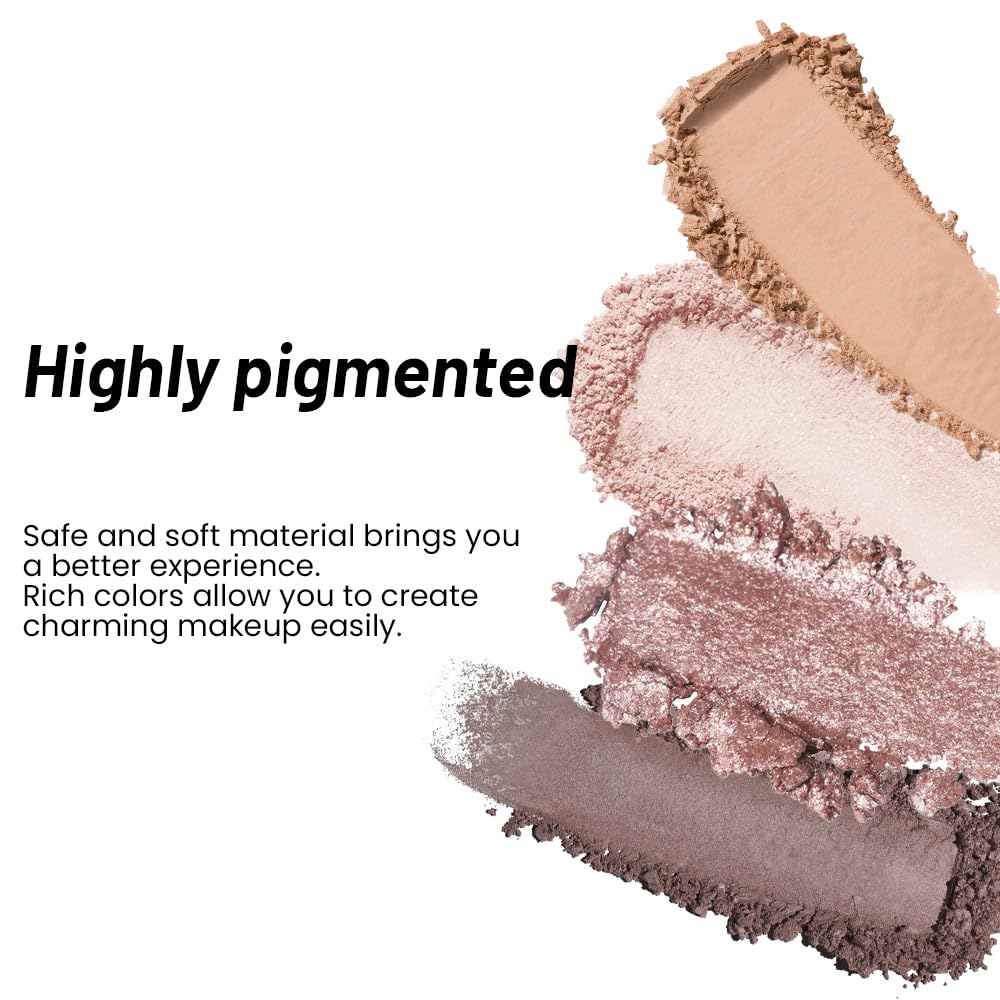evpct Eye Shadow Quad Palette Makeup