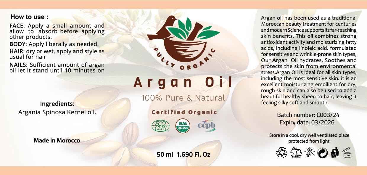 Moroccan Argan oil