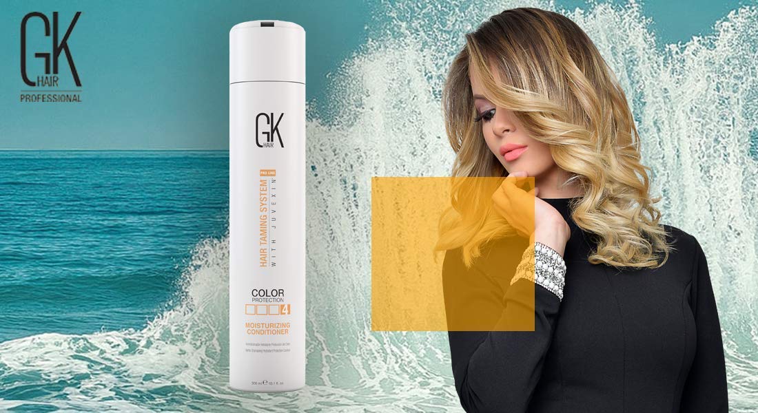 GK Hair Moisturizing Conditioner - Silver Bombshell for Blonde & Gray Hair | 10.1 fl. oz (300 ml)