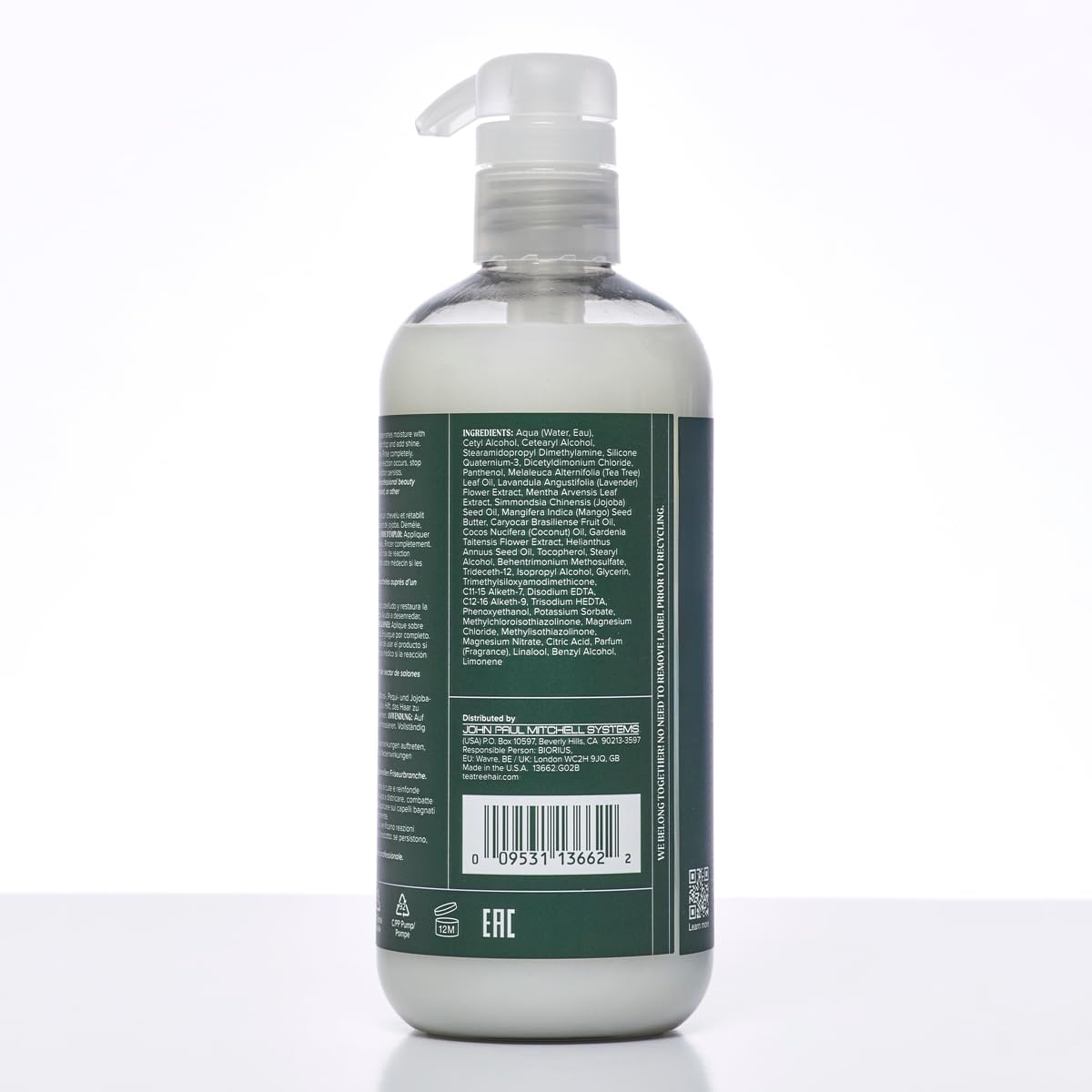 Tea Tree Lavender Mint Moisturizing Cowash, Cleansing Conditioner, For Coarse, Curly + Dry Hair, 16.9 fl. oz.