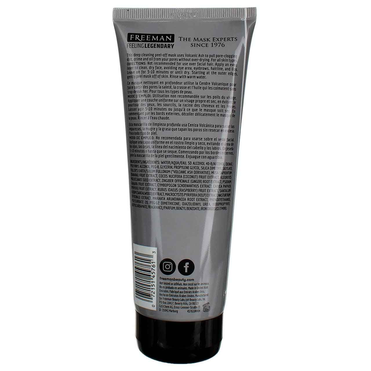 Freeman Peel Of Mask Pore Clearing