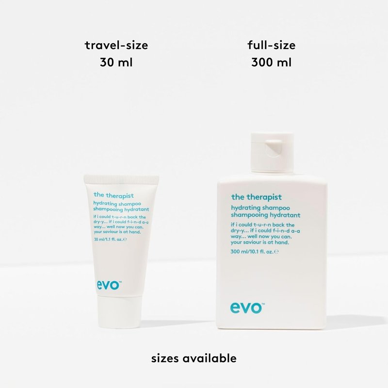 EVO The Therapist Hydrating Shampoo for Dry Color-Treated Hair - Moisturizing & Strengthening Formula