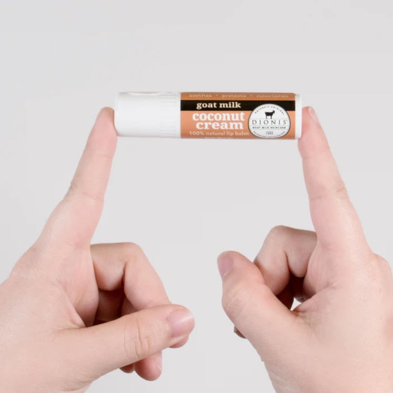 Dionis Goat Milk Lip Balm Coconut & Cream 0.28oz (Pack of 6)