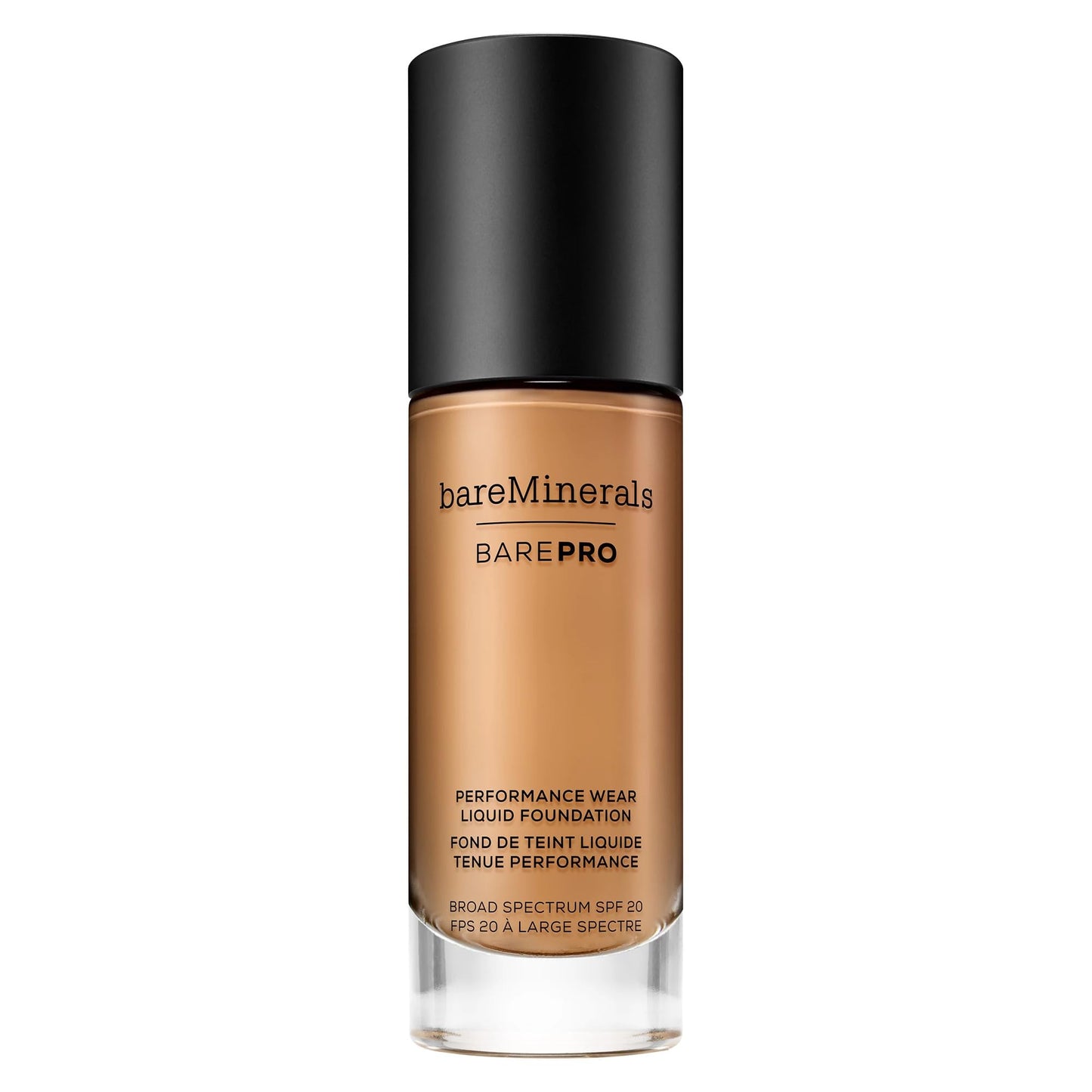 bareMineals BarePro Performance Wear Liquid Foundation, sable 21, 1 Fl Oz