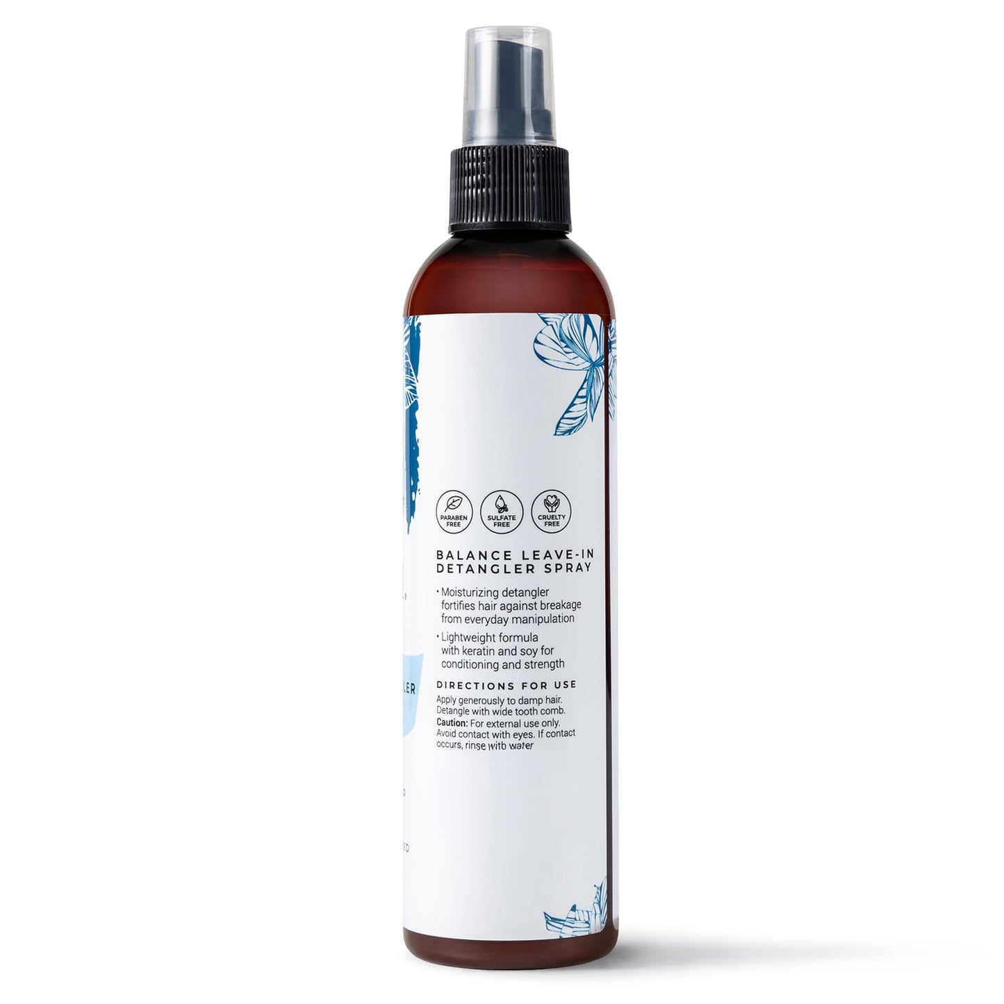CIBU Balance Leave-In Moisturizing Detangler Spray - Leave In Conditioner - for All Hair Types - Prevents Breakage - 8 Ounces