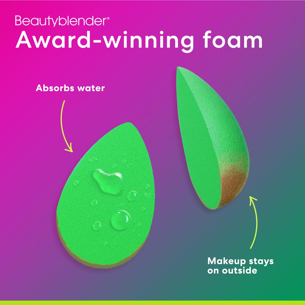 Beautyblender® | House of Bounce Set – Makeup Sponge & Sponge Storage Stand, Professional Smooth Blending Application, Vegan & Cruelty Free, Made in the USA