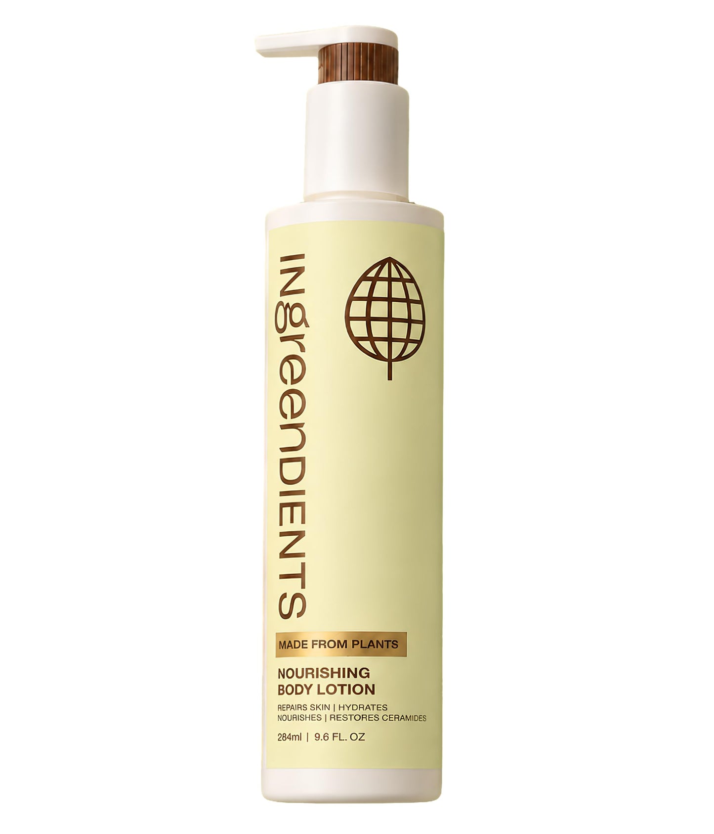 Ingreendients Organic Shea Butter Body Lotion For Dry and Sensitive Skin – Vegan, Cruelty-Free, Natural, Effectively Moisturizes and Rejuvenates Skin