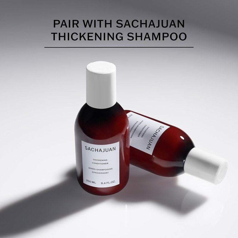 SACHAJUAN Thickening Hair Conditioner - Volumizing & UV Protection, Paraben-Free, Smooth Shine 8.4 oz