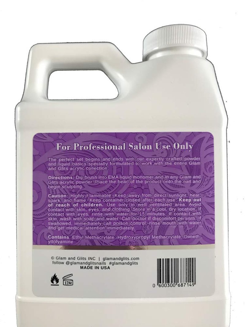 Glam and Glits EMA Liquid Monomer 16 oz