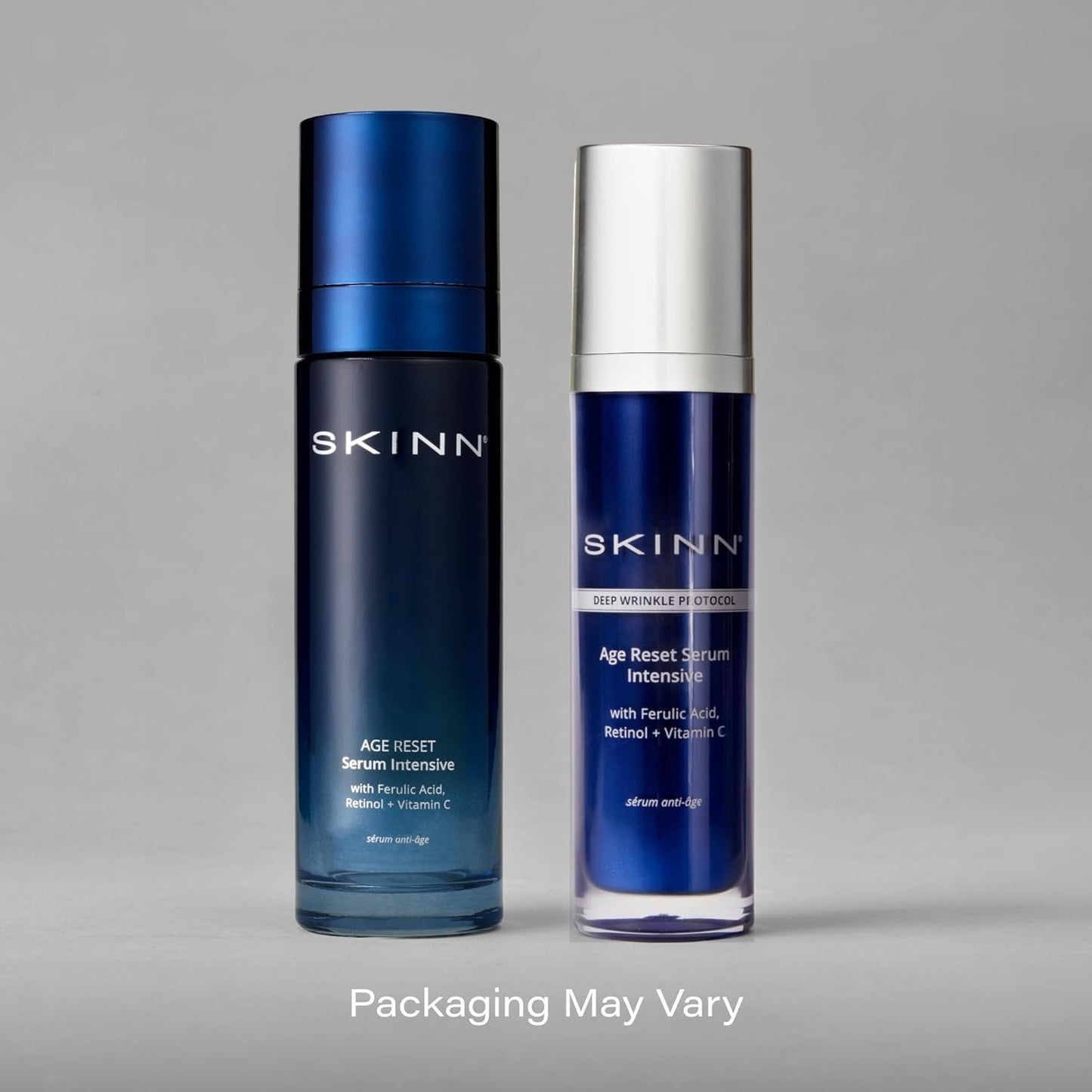 SKINN Deep Wrinkle Facial Serum - Intensive Anti-Aging Serum with Retinol & Vitamin C | Hydrating for Fine Lines