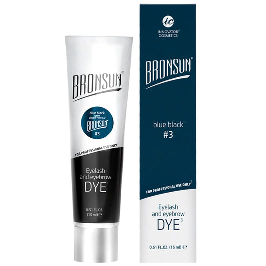 BRONSUN Brow & Lash Enhancer – Blue Black #3 – Rich & Defined Look – 15ml