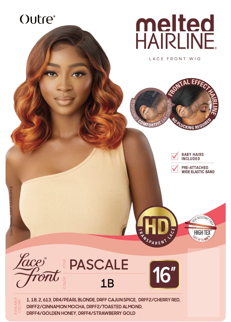 Outre Lace Front Wig - Melted Hairline – PASCALE (DRFF2/TOASTED ALMOND)