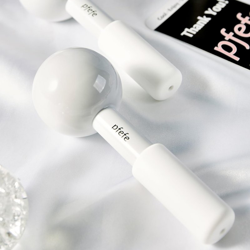 Ice Globes for Face & Eyes - Unbreakable Stainless Steel Cryo Sticks for Puffiness, Wrinkles & Dark Circles | Beauty Facial Tool