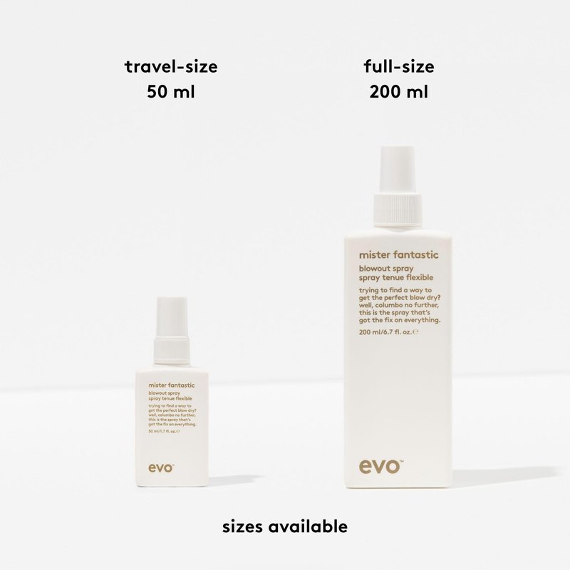 EVO Mister Fantastic Heat Protectant Blow Dry Spray for All Hair Styling Types - Reduces Dry Time & Adds Body - 6.8 fl oz
