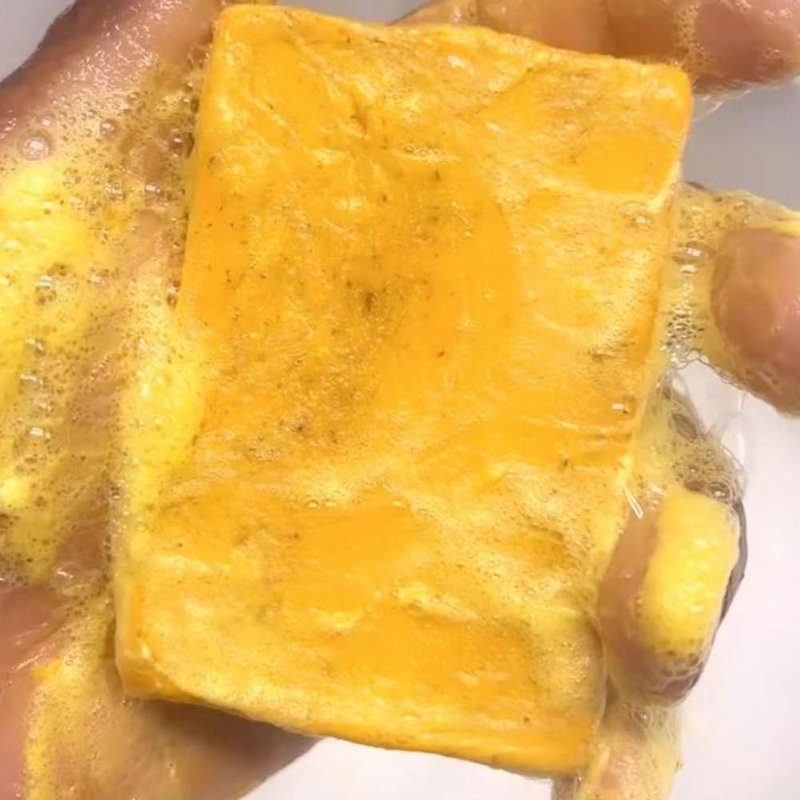 Lemon Soap with Vitamin C & Collagen | Moisturizing Shea Butter for Face & Body - 4 Bars