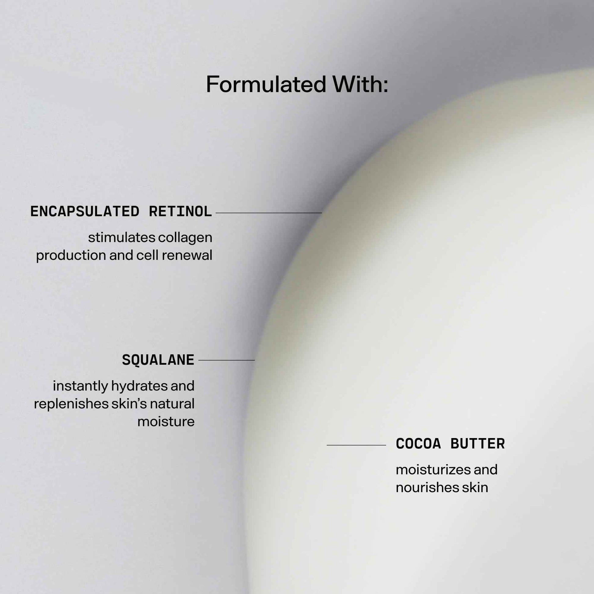 Versed Press Restart Retinol Body Lotion - Cocoa Butter + Squalane Moisturizer for Dry Skin - Firming Body Retinol to Smooth Texture & Brighten Skin - Body Breakout Treatment (8 oz)