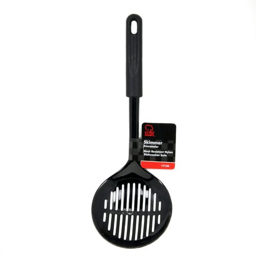 Chef Craft Basic Nylon Sturdy Skimmer, 12.5 inch, Black