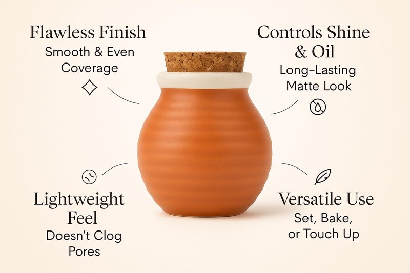 Indian Earth  Original Makeup Powder  5 g Jar