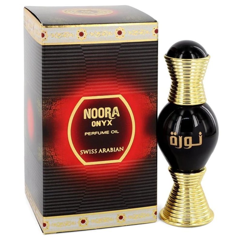 Swiss Arabian Noora Onyx Perfume Oil - Elegant Fragrance for Women | 0.67 oz