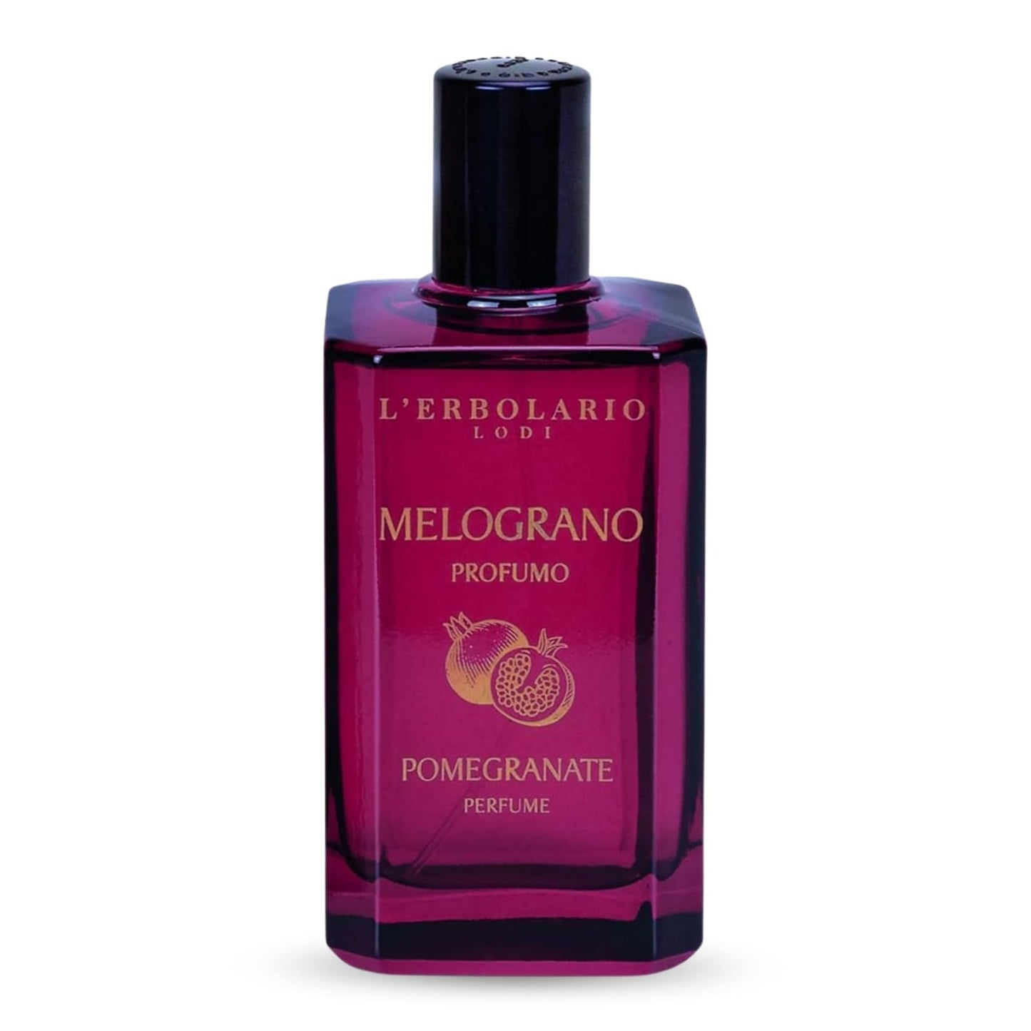L'Erbolario Pomegranate Perfume - Perfume for Men and Women with Mandarin Orange, Lemon and Musk Notes - Fruity, Spicy Scented Mens Cologne - 3.3 oz