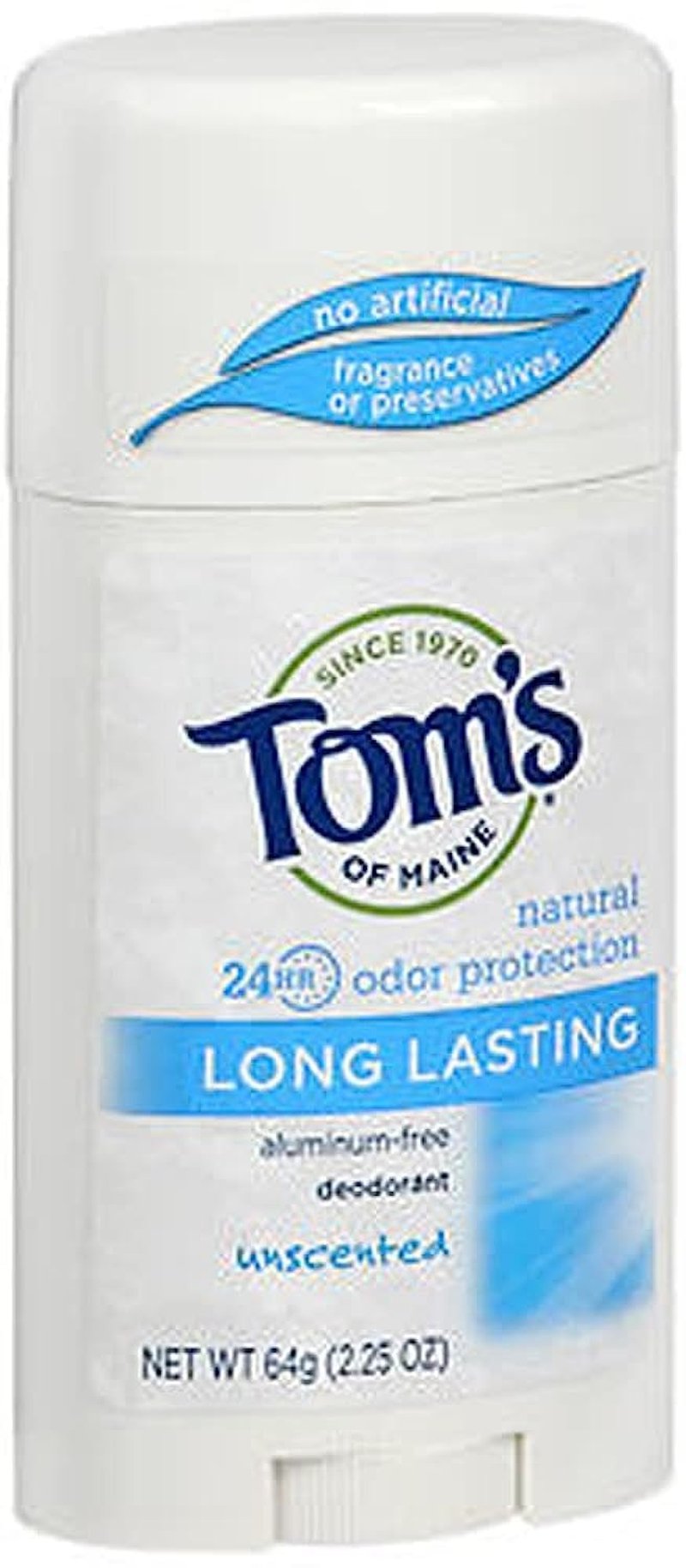 Tom's of Maine Unscented Aluminum Free Deodorant (Pack of 3)