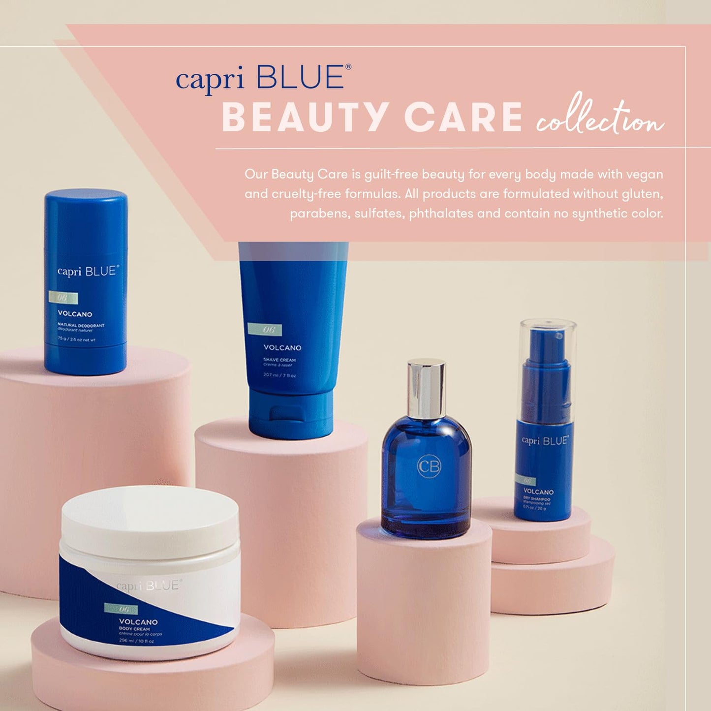 Capri Blue Body Serum – Body Hydrating Serum with Sodium Hyaluronate, Argan Oil & Jojoba Oil – Cruelty Free Lightweight Skin Moisturizer for Dry Skin (Volcano, 7.75 fl oz)