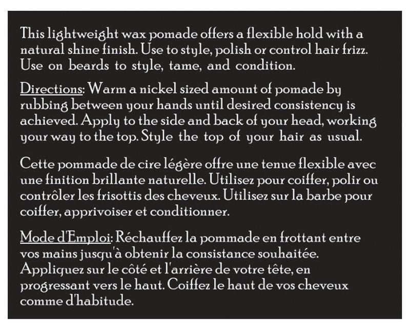 Brickell Men's Flexible Hold Wax Pomade - Natural & Organic Hair Styling Product | 2 Oz, Scented