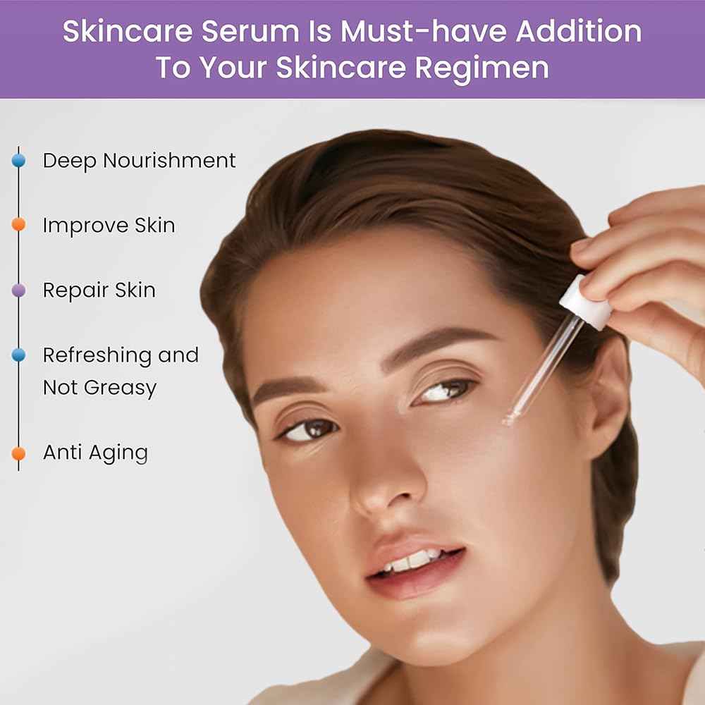 The Ageless Beauty Kit- Retinol Serum, Vitamin C Serum, and Hyaluronic Acid Serum- Skin brightening, anti-aging, skin perfecting kit- 3 Serum Set- TRIED & TRUE