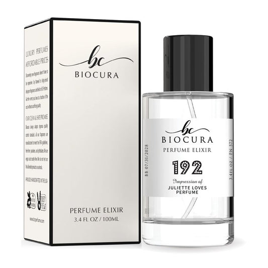BIOCURA BC Perfume 192 Inspired by Juliette Loves Perfume For Women Replica Fragrance Dupes Eau de Parfum Spray Bottle 3.4 Fl Oz/100ml