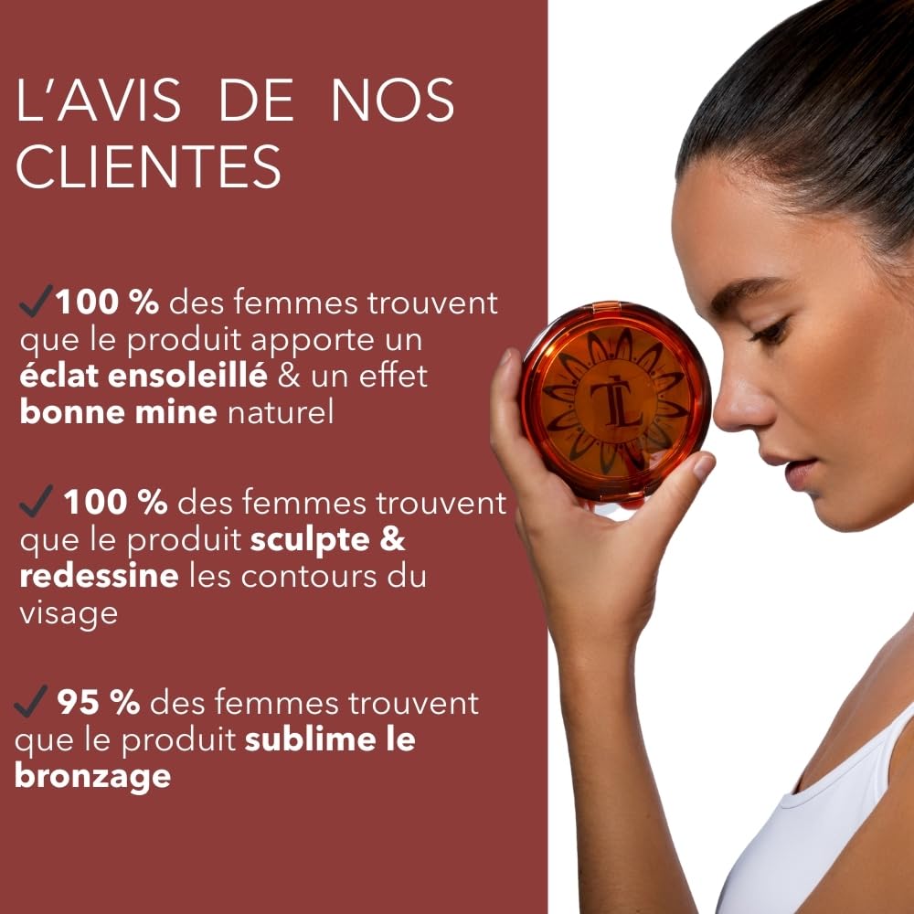 T.Leclerc Bronzing Powder 02 - Soleil Cuivré | Natural Radiance & Warmth for All Skin Types