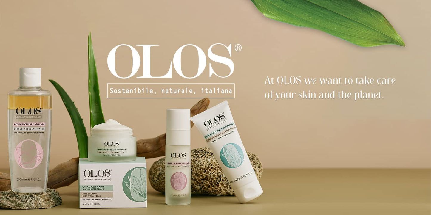 OLOS Youth Enhancing Revitalizing Toner, 8.4 oz – Refreshing, Illuminating Face Toner - Facial Toner to Boost Collagen - Protects From Pollution