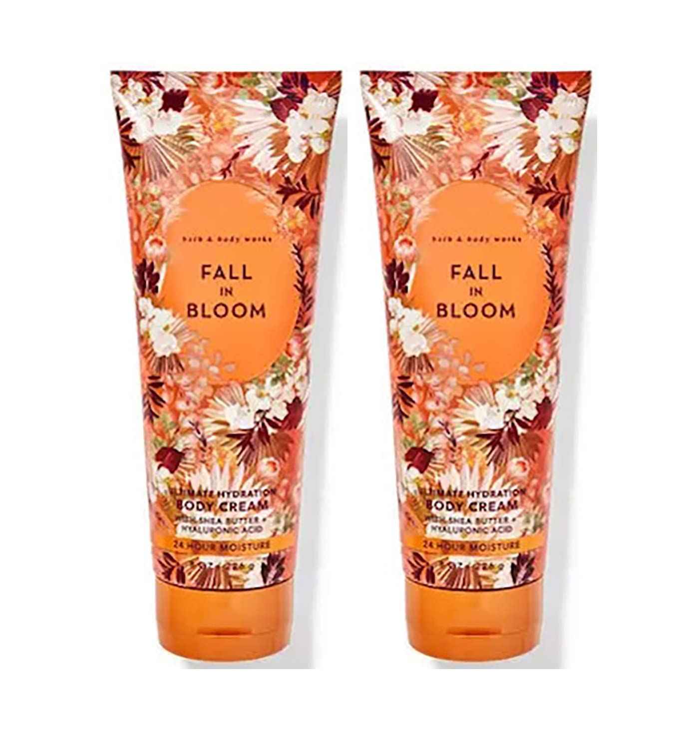 Bath & Body Works Fall In Bloom Ultimate Hydration Body Cream For Women 8 Fl Oz 2- Pack (Fall In Bloom)