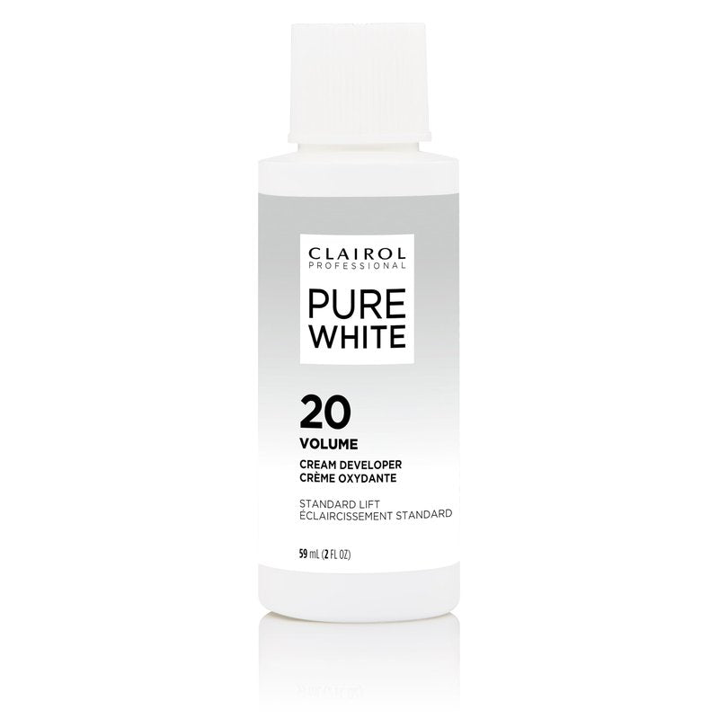 Clairol Professional Pure White 20 volume Crème Developer, 2 oz